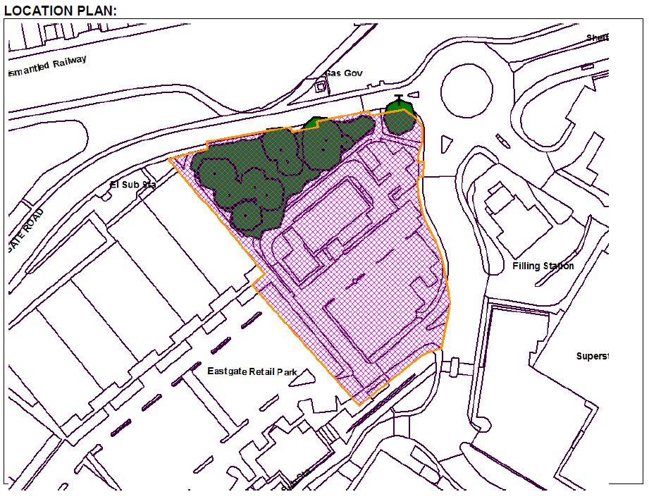 Eastgate Oak Location Plan
